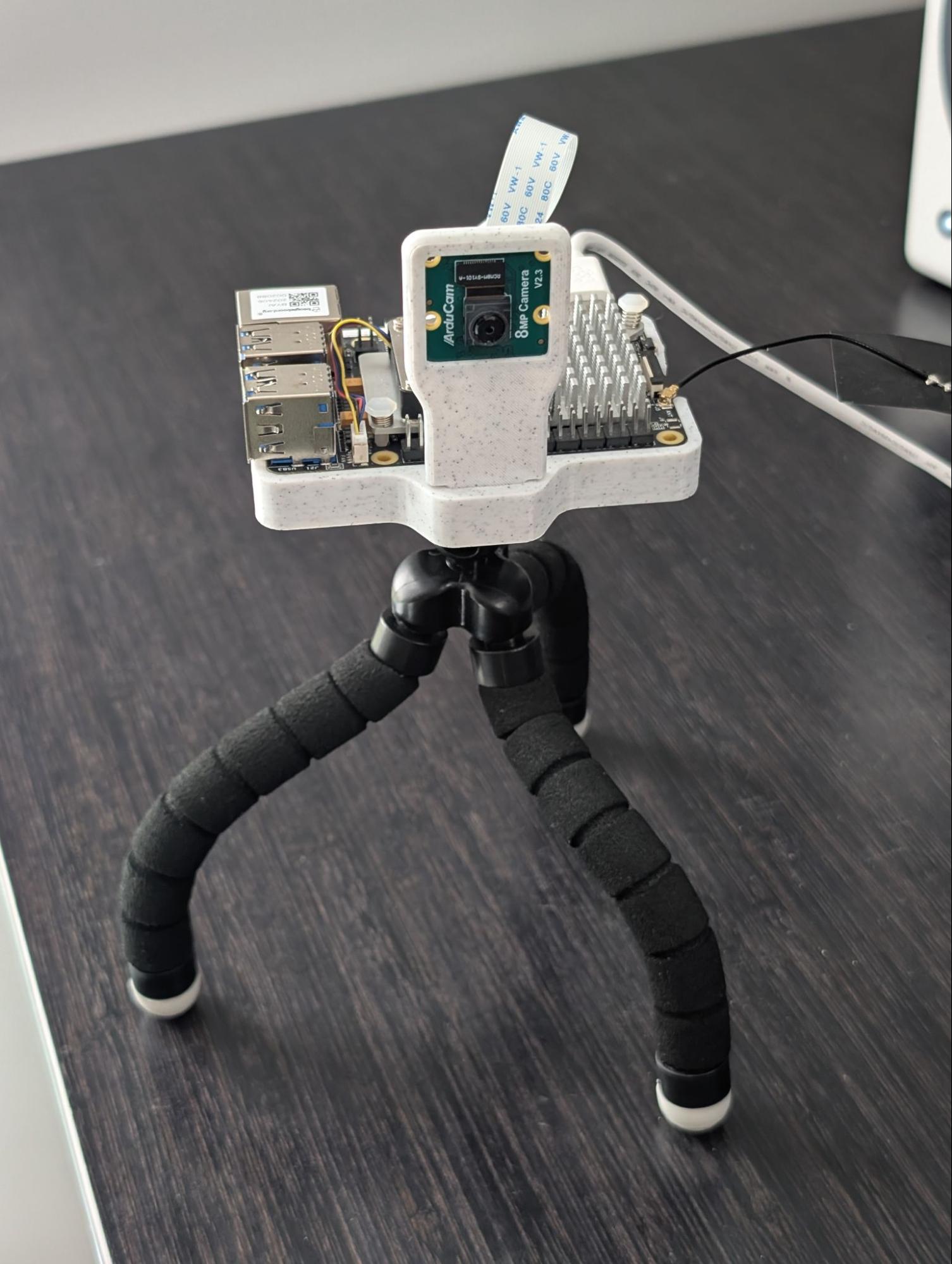 IMX219 CSI camera module + 3D printed camera mount