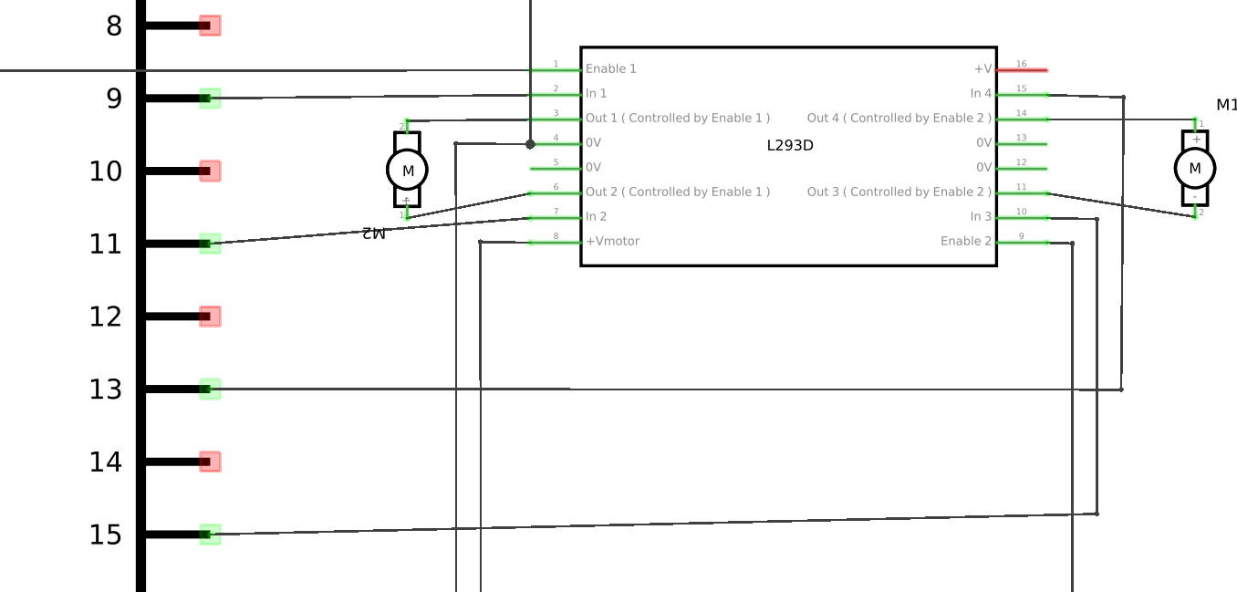 Zoomed in schematic